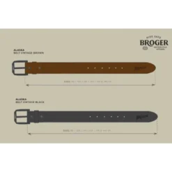 Bælte – Broger Alaska Brun