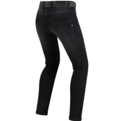 Kevlarbukser – PMJ Caféracer Washed Sort