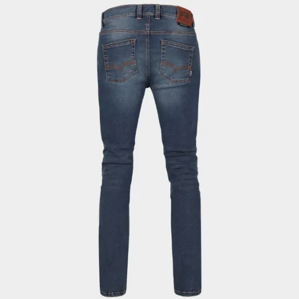 Kevlarbukser – Richa Original 2 Slim Fit Washed Blue