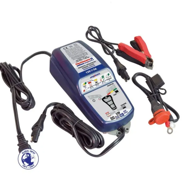 MC-Batterilader – Optimate 6 Ampmatic