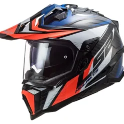 MC-Enduro-/ADV-hjelm – LS2 MX701 Explorer C Adventure Blue