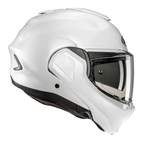 MC Flip Up hjelm – HJC F100 Pearl White