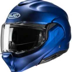 MC Flip Up hjelm – HJC F100 Semi Flat Metallic Blue