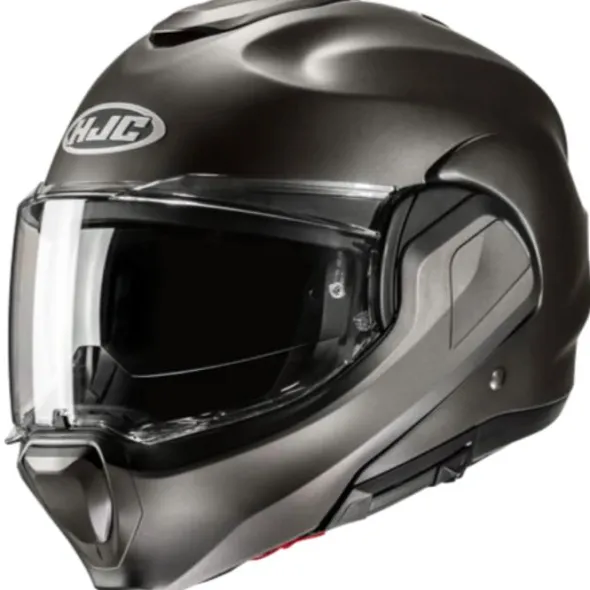 MC Flip Up hjelm – HJC F100 Semi Flat Titanium