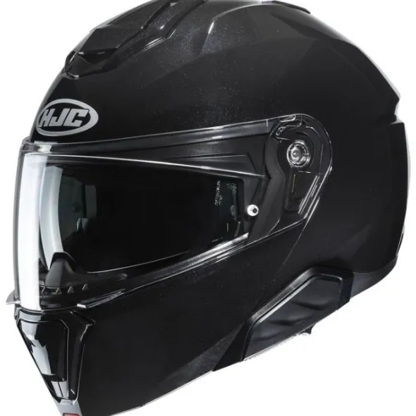 MC Flip Up hjelm – HJC i91 Metal Black