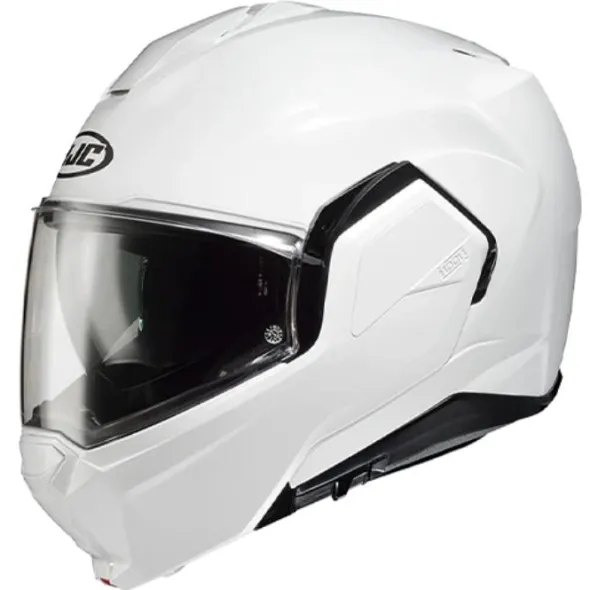 MC Flip Up hjelm – HJC I100 Pearl White