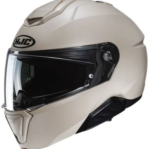 MC Flip Up hjelm – HJC i91 Semi Flat Sand Beige