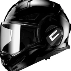 MC Flip Up hjelm – LS2 Advant X Solid Gloss Black