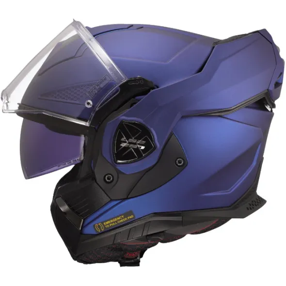 MC Flip Up hjelm – LS2 Advant X Solid Navy Blue