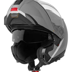 MC Flip Up hjelm – Schuberth C5 ANC Cement Grå