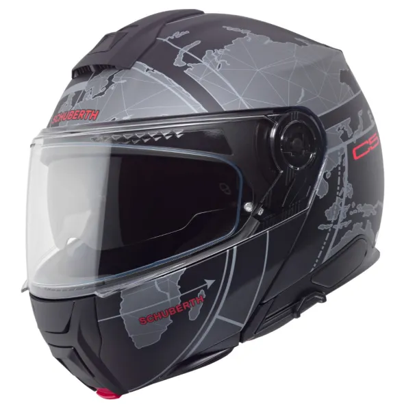 MC Flip Up hjelm – Schuberth C5 Globe Black