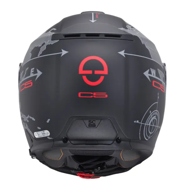 MC Flip Up hjelm – Schuberth C5 Globe Black