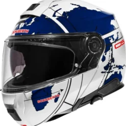 MC Flip Up hjelm – Schuberth C5 Globe Blue