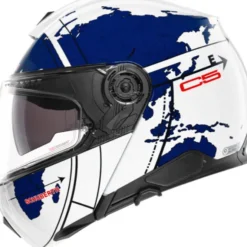 MC Flip Up hjelm – Schuberth C5 Globe Blue