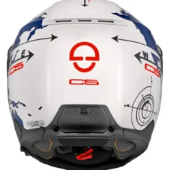 MC Flip Up hjelm – Schuberth C5 Globe Blue