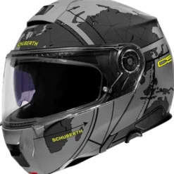 MC Flip Up hjelm – Schuberth C5 Globe Grey