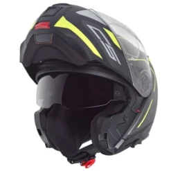 MC Flip Up hjelm – Schuberth C5 Omega Yellow
