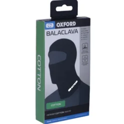 MC-Halsrør – Oxford Balaclava Cotton Black CA001