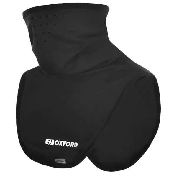 MC-Halsrør – Oxford Deluxe Neck Tube Micro Fleece Sort CA130