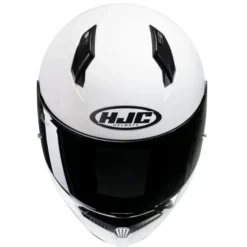 MC-hjelm fullface – HJC C10 White