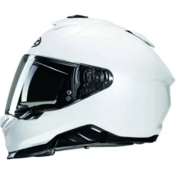 MC-hjelm fullface – HJC I71 Pearl White