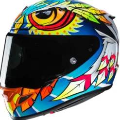 MC-hjelm fullface – HJC RPHA12 Spasso MC3H