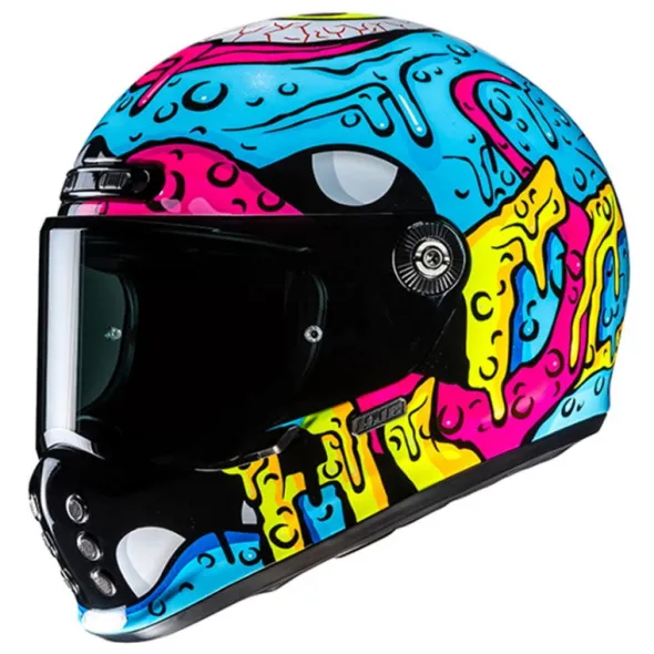 MC-hjelm fullface – HJC V10 Squeeze MC28