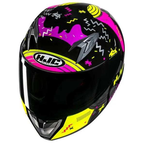 MC-hjelm fullface – HJC Y10 Mika MC3H
