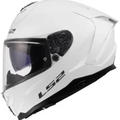 MC-hjelm fullface – LS2 Challenger II Hvid