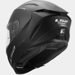 MC-hjelm fullface – LS2 Challenger II Mat Sort