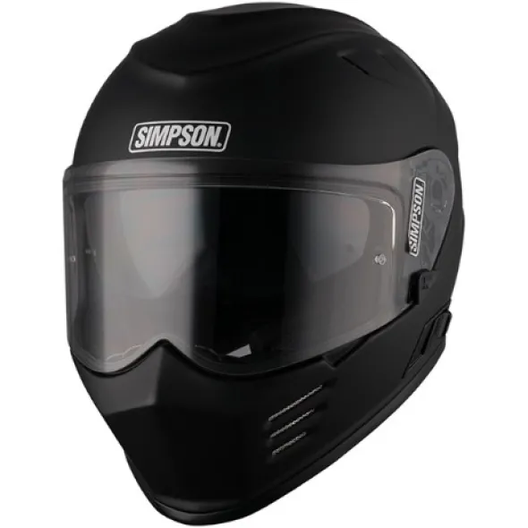 MC-hjelm fullface – Simpson Venom Matsort 22.05