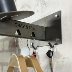 MC-Hjelmholder – Gray Steel X5 Hjelm- og Udstyrsholder Gun Metal