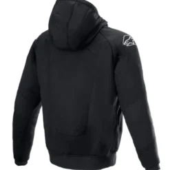 MC-Jakke – Alpinestars Hoodie Chrome Ignition Sort/Rød