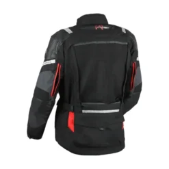MC-Jakke – Dane Eventyr Gore-Tex Sort/Rød