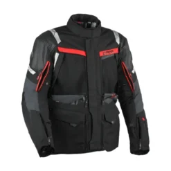 MC-Jakke – Dane Eventyr Gore-Tex Sort/Rød