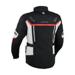 MC-Jakke – Dane Nimbus 3 Gore-Tex Pro Sort/Grå/Rød
