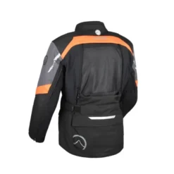 MC-Jakke – Dane Reykjavik Gore-Tex Sort/Orange/Grå
