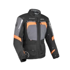 MC-Jakke – Dane Reykjavik Gore-Tex Sort/Orange/Grå