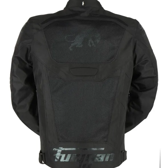 MC-Jakke – Furygan Atom Vented Evo Sort