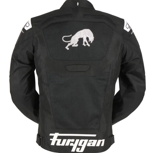 MC-Jakke – Furygan Atom Vented Evo Sort/Hvid