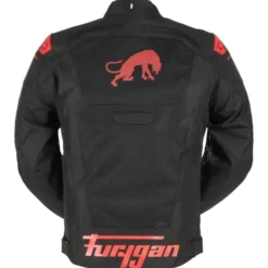MC-Jakke – Furygan Atom Vented Evo Sort/Rød