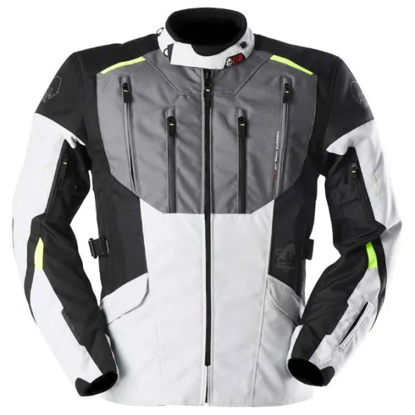 MC-Jakke – Furygan Brooks Black/Pearl/Yellow Fluo