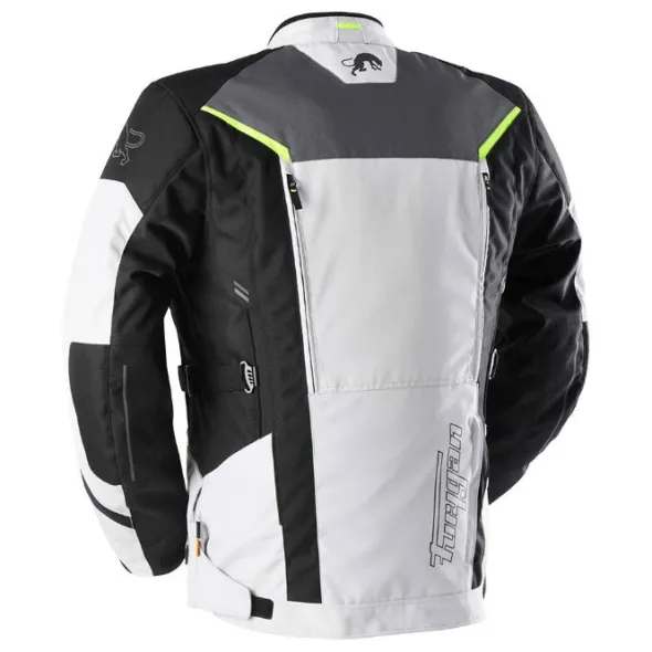 MC-Jakke – Furygan Brooks Black/Pearl/Yellow Fluo