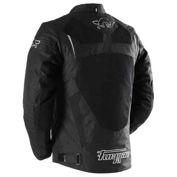 MC-Jakke – Furygan WB08 Vented+ Sort/Hvid