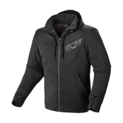 MC-Jakke – Macna District Hoodie Mørkegrå
