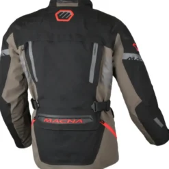 MC-Jakke – Macna Ultimax 2.0 Sort/Brun/Rød