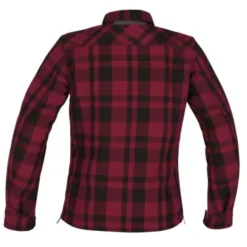 MC-Jakke – Richa Forest Dame Shirt Sort/Burgundy Str. L