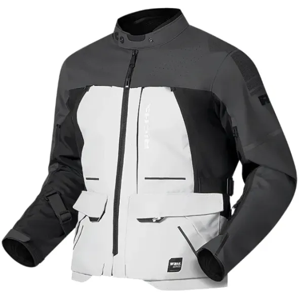 MC-Jakke – Richa Infinity 3 Adventure Grå/Hvid