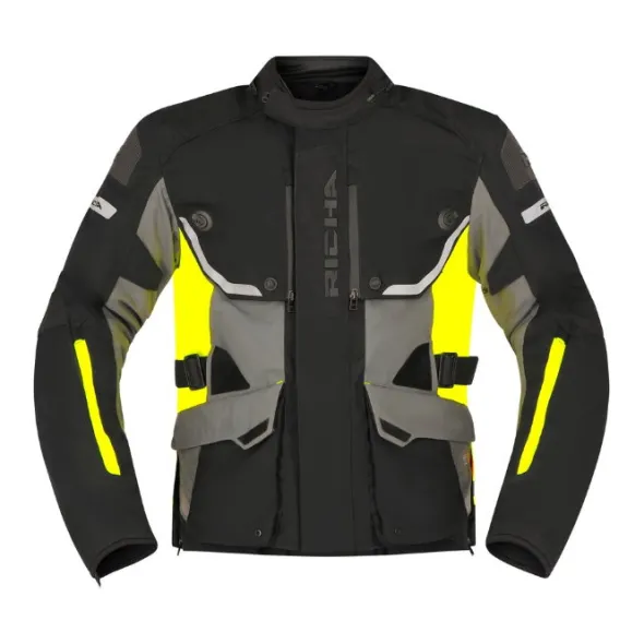 MC-Jakke – Richa Infinity 3 Pro Sort/Grå/Fluo