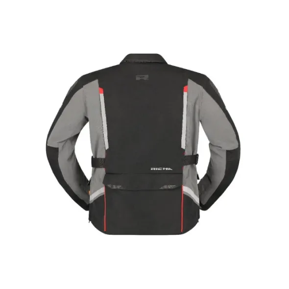 MC-Jakke – Richa Infinity 3 Pro Sort/Grå/Rød